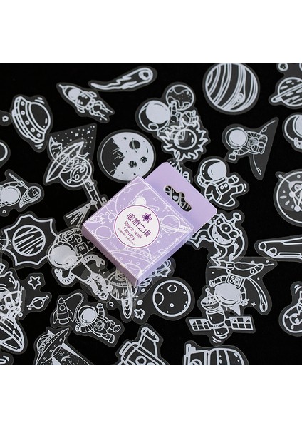 C Journamm 50 Adet/grup Dantel Serisi Mini Kutu Çıkartmalar Scrapbooking Önemsiz Dergisi Estetik Dekoratif Kırtasiye Sızdırmazlık Çıkartmalar (Yurt Dışından)