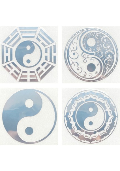 G Beş Element Yin ve Yang Tai Chi Sekiz Diyagramları Desen Metal Çıkartmalar Cep Telefonu Çıkartmaları Dizüstü Araba Çıkartmaları Dekorasyon (Yurt Dışından) modelleri