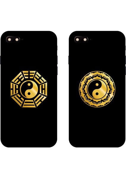 G Beş Element Yin ve Yang Tai Chi Sekiz Diyagramları Desen Metal Çıkartmalar Cep Telefonu Çıkartmaları Dizüstü Araba Çıkartmaları Dekorasyon (Yurt Dışından) fırsatları