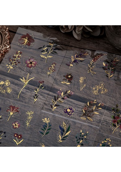 D Yoofun 3 Adet Kaydırılmış Vintage Çiçek Etiket Dekoratif Botanik Pet Çıkartmalar Scrapbooking Için Dıy Sanat El Sanatları Albüm Etiketi (Yurt Dışından) fiyatları