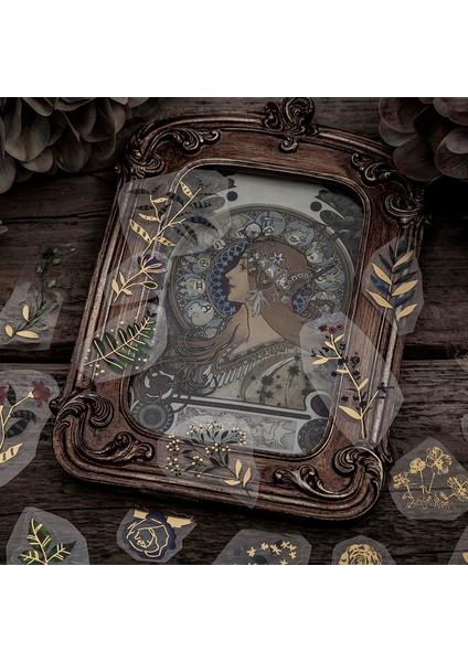 D Yoofun 3 Adet Kaydırılmış Vintage Çiçek Etiket Dekoratif Botanik Pet Çıkartmalar Scrapbooking Için Dıy Sanat El Sanatları Albüm Etiketi (Yurt Dışından) indirimleri