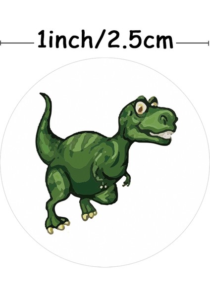 500 Adet Stil 22 500 Adet Yeni Çocuk Karikatür Hayvan Çıkartmaları 1 Inç Dinozor Desen Çıkartmalar Okul Öğretmen Malzemeleri Ödül Çıkartmalar Dıy Hediye (Yurt Dışından)