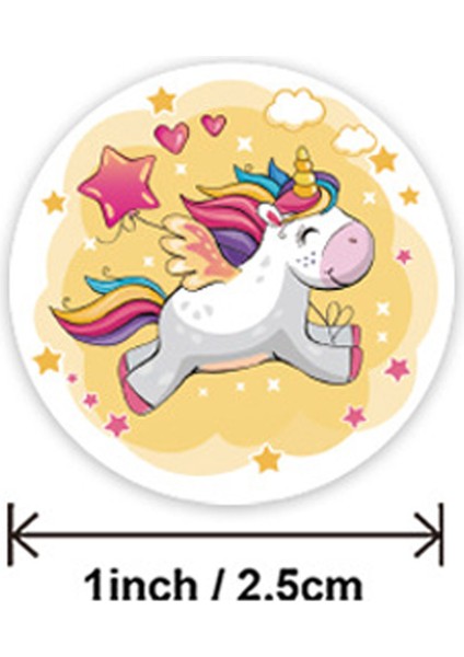 QY839-300PCS 100-500PCS Ödül Etiket Çocuklar Için Unicorn Hayvan Sevimli Desen Hayvanlar Karikatür Çıkartmalar Okul Öğretmen Malzemeleri Çocuk Etiket (Yurt Dışından) indirimleri