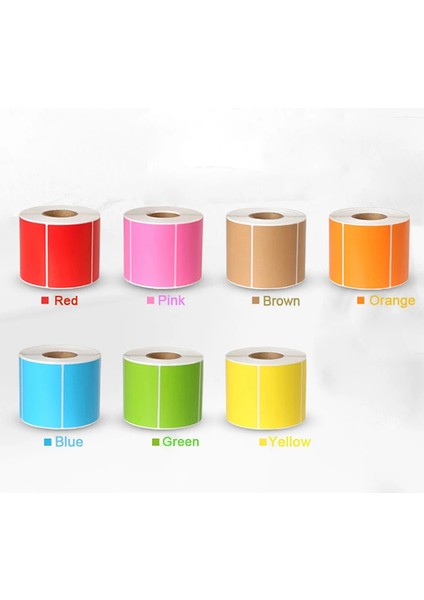 PEMBE-60X40MM 1 Rulo Doğrudan Termal Etiket Renkli Özel Etiket Nakliye Barkodları Kendinden Yapışkanlı Boş Su Geçirmez Termal Etiket Ruloları Yazıcı Için (Yurt Dışından) modelleri
