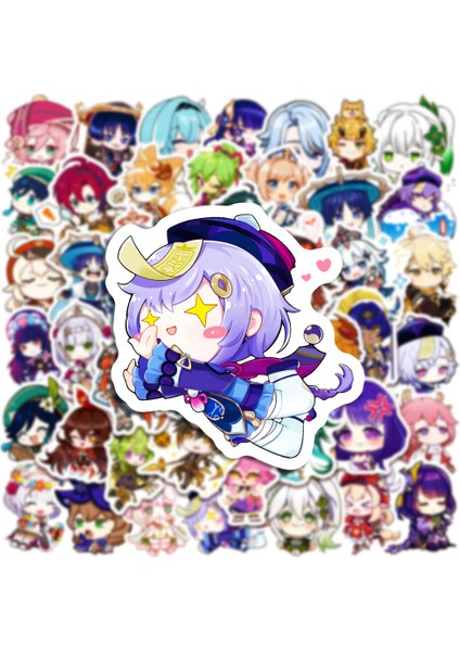 10 Adet-Rastgele 10/50 Adet Sevimli Genshin Etki S Versiyonu Çıkartmalar Anime Karakterler Çıkartmaları Etiket Dizüstü Kaykay Gitar Motosiklet Çocuk Oyuncak (Yurt Dışından) fiyatları