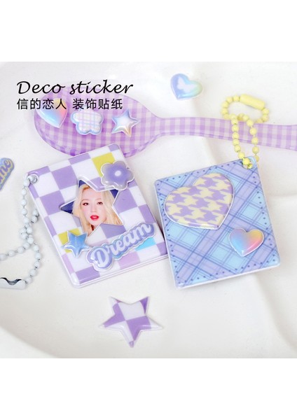 01 6 Stilleri Sevimli Kırtasiye Çıkartmalar 3D Çocuk Çıkartmaları Fotocard Dekor Dıy Aksesuarları Karalama Defteri Malzemeleri 90MM * 150MM (Yurt Dışından) modelleri