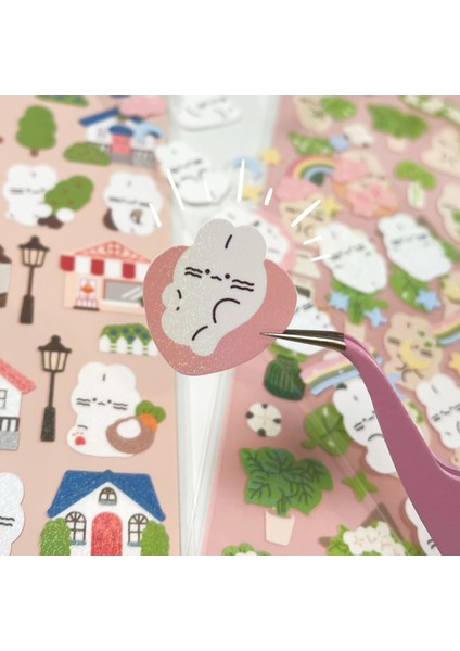 3 Adet Set B Sharkbang Bobo Tüm Tam Set Karalama Defteri Çıkartmaları Kore Dekor Günlük Albümü Kitap Kırtasiye Kawaii Etiket Tedarikçileri Için Etiket (Yurt Dışından) fırsatları