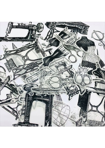 Saydam 22 Adet Retro Çıkartmalar Siyah ve Beyaz Vintage Giyim Mağazası Tarzı Günlüğü Dekorasyon Estetik Etiket Önemsiz Dergisi Kırtasiye (Yurt Dışından) fiyatları