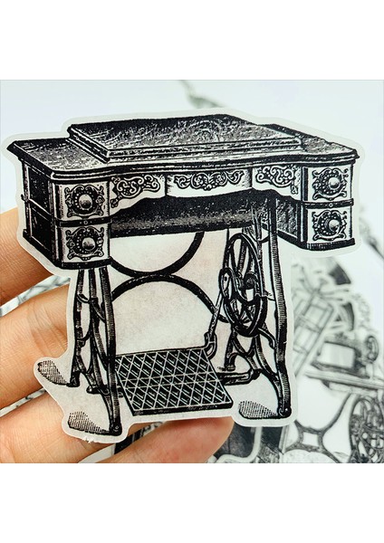 Saydam 22 Adet Retro Çıkartmalar Siyah ve Beyaz Vintage Giyim Mağazası Tarzı Günlüğü Dekorasyon Estetik Etiket Önemsiz Dergisi Kırtasiye (Yurt Dışından) indirimleri