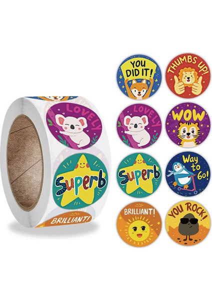 E(12)-300 Adet 100-500 Adet Çocuk Çıkartmaları Çocuklar Için Infantiles Haddeleme Hayvan Çıkartmaları Fotocard Dekor Karikatür Çıkartmalar Sevimli Kırtasiye (Yurt Dışından) fiyatları