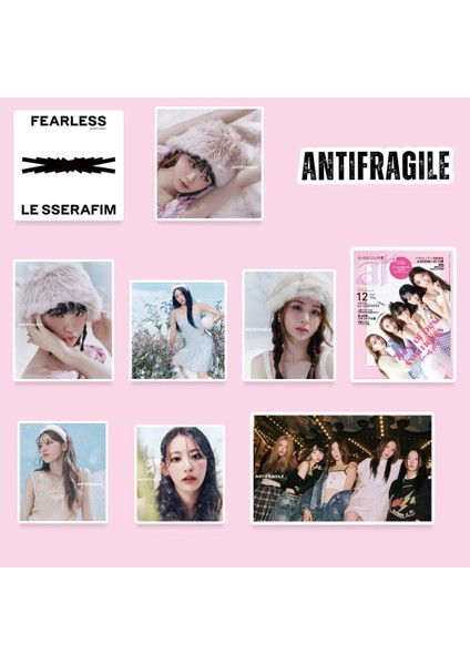 Sc-Le Sserafım Ön Satış Kpop Idol 102 Adet/takım Çıkartmalar Le Sserafım Albümü Çıkartmalar Yeni Çıkartmalar Buzdolabı Araba Kask Dıy Dizüstü Paten (Yurt Dışından) fırsatları