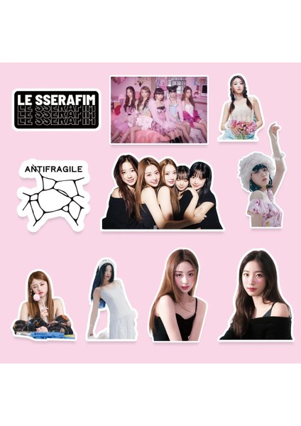 Sc-Le Sserafım Ön Satış Kpop Idol 102 Adet/takım Çıkartmalar Le Sserafım Albümü Çıkartmalar Yeni Çıkartmalar Buzdolabı Araba Kask Dıy Dizüstü Paten (Yurt Dışından) indirimleri