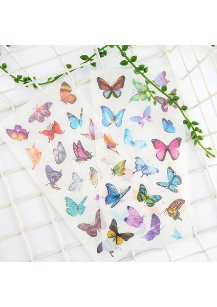 6 Adet/paket Pvc Şeffaf Çıkartmalar Güzel Kelebek Dekorasyon Albümü Ince Çocuk Yatak Odası Dekorasyon Çıkartmaları (Yurt Dışından) fırsatları