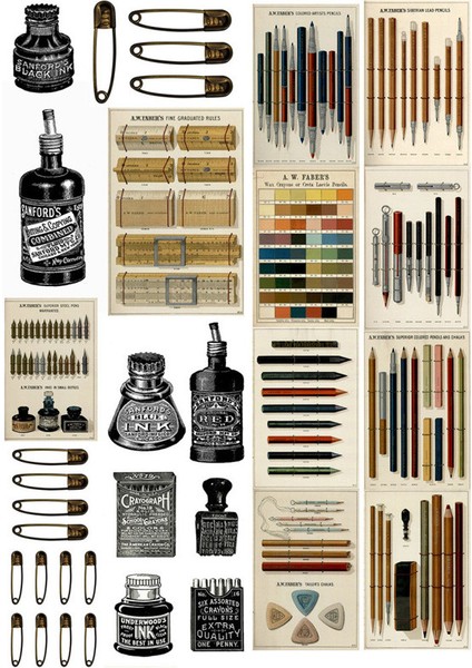 SZ13115 2 Adet Retro Cep Saati Saat Dıy Kesilmemiş Autocollant Kırtasiye Scrapbooking Planlayıcısı Etiket Sevimli Seyahat Kitap Dergisi Malzemeleri (Yurt Dışından)