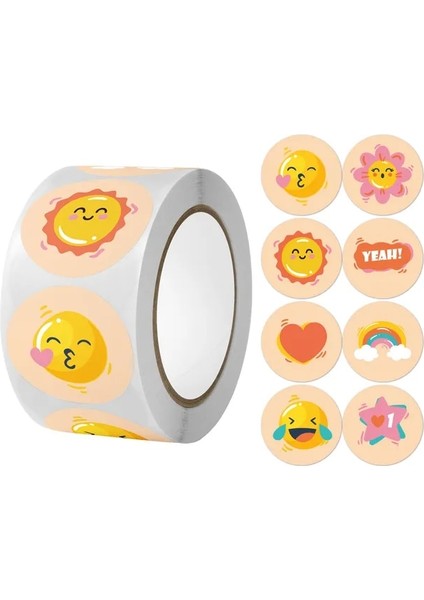 QY1797-500PCS 100-500PCS Sevimli Scrapbooking Kırtasiye Çıkartmalar Zarf Sızdırmazlık Etiketi Kişiselleştirilmiş Küçük Işletme Hediye Dekor Çıkartmalar (Yurt Dışından) fiyatları