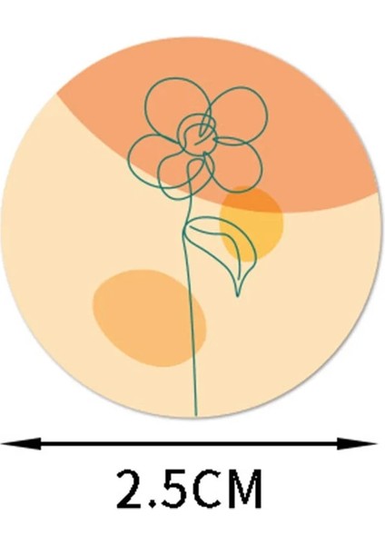 QY1797-500PCS 100-500PCS Sevimli Scrapbooking Kırtasiye Çıkartmalar Zarf Sızdırmazlık Etiketi Kişiselleştirilmiş Küçük Işletme Hediye Dekor Çıkartmalar (Yurt Dışından) modelleri