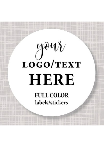 9X6CM Kraft 100 Adet/grup Logo Çıkartmaları Kişi Çıkartmaları Özel Yuvarlak Kare Dikdörtgen Kişiselleştirilmiş Çıkartmalar Iş Çıkartmaları Posta Etiketleri (Yurt Dışından)