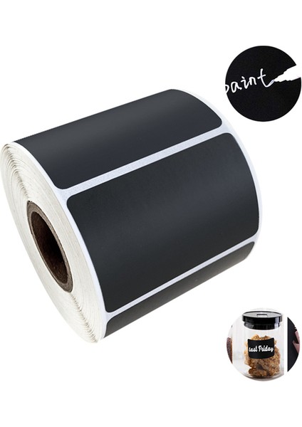 150 Adet Beyaz Boş Kendin Yap Çıkartmalar Su Geçirmez Yazma Çıkartmalar Yeniden Kullanılabilir Boş Etiket Gıda Saklama Kutusu Kırtasiye Sınıflandırma Etiketi (Yurt Dışından)