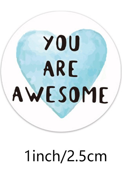 QY1594-300PCS 100-500PCS Öğretmenler Için Teşvik Edici Kelimeler Ödül Çıkartmaları 8 Tasarımlar Sınıf Malzemeleri Suluboya Motivasyon Etiketi Çocuk Için (Yurt Dışından) modelleri