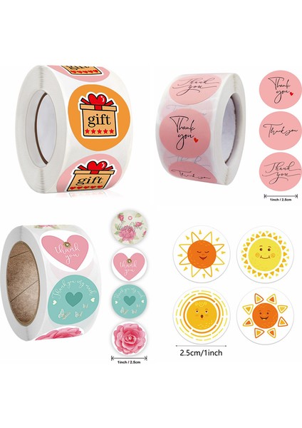 QY1233-500PCS 50-500PCS Yuvarlak Hediye Sadece Sizin Için Çıkartmalar Zarf Kırtasiye Mühür Etikel Iş Hediye Keseleri Mühür Etiket 1 Inç (Yurt Dışından) fiyatları