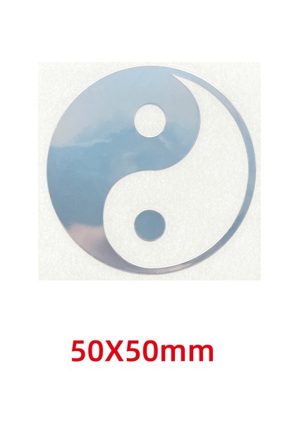 L Beş Element Yin ve Yang Tai Chi Sekiz Diyagramları Desen Metal Çıkartmalar Cep Telefonu Çıkartmaları Dizüstü Araba Çıkartmaları Dekorasyon (Yurt Dışından)