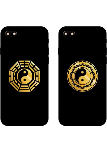 Ben Beş Element Yin ve Yang Tai Chi Sekiz Diyagramları Desen Metal Çıkartmalar Cep Telefonu Çıkartmaları Dizüstü Araba Çıkartmaları Dekorasyon (Yurt Dışından)