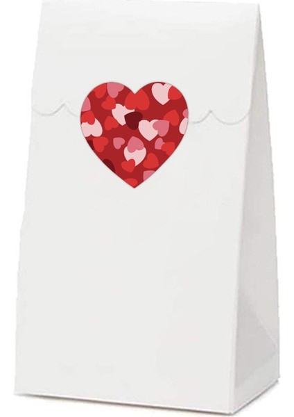 A259 - 100 Adet 100-500 Adet 2.5 cm Aşk Kalp Yuvarlak Şekilli Etiket Scrapbooking Paketi Hediye Paketleme Mühür Etiketleri Doğum Günü Partisi Iş Kaynağı (Yurt Dışından) fırsatları