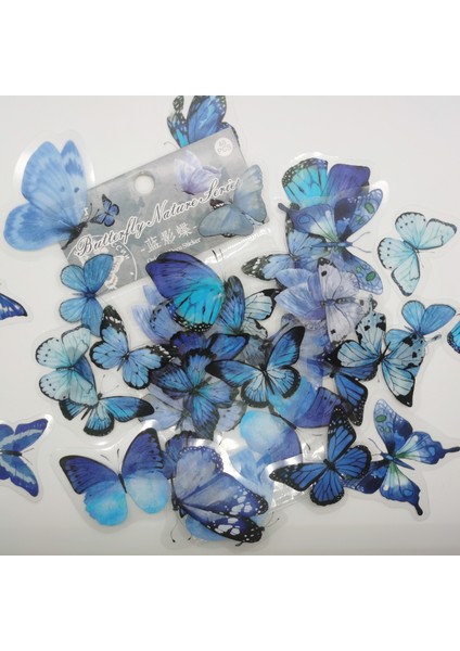 Stil 5 40 Adet Renkli Kelebek Koleksiyonu Malzeme Etiket Dıy Scrapbooking Albümü Önemsiz Günlüğü Günlüğü Mutlu Planlayıcı Dekorasyon Çıkartmaları (Yurt Dışından) indirimleri