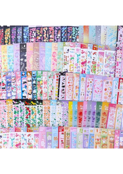 8 Adet Yeni Lazer Bling Şerit Scrapbooking Çıkartmaları Günlük Fotoğraf Albümü Dıy Dekorasyon Sanat Etiket Kore Etiket Çocuklar Hediye A497 (Yurt Dışından)
