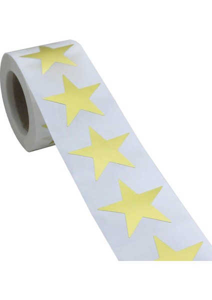 300 Adet 50-500 Adet Etiketler Çıkartmalar Yıldız Şekli Altın Çıkartmalar Mühür Etiketleri Scrapbooking Paketi ve Düğün Dekorasyon Kağıdı Altın (Yurt Dışından) indirimleri