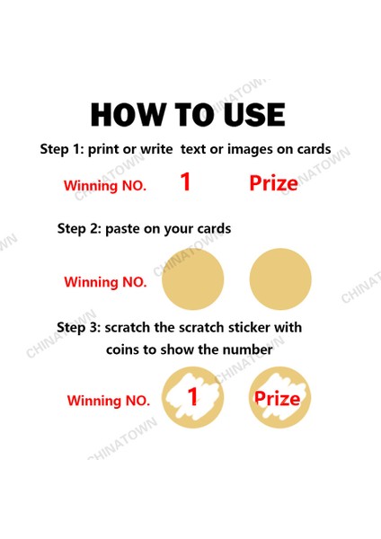 Mavi 300 Adet 1 "inç Yuvarlak Gül Altın Kazı Kazan Çıkartmalar Etiketler Biletler Promosyon Oyunları (Yurt Dışından) fırsatları