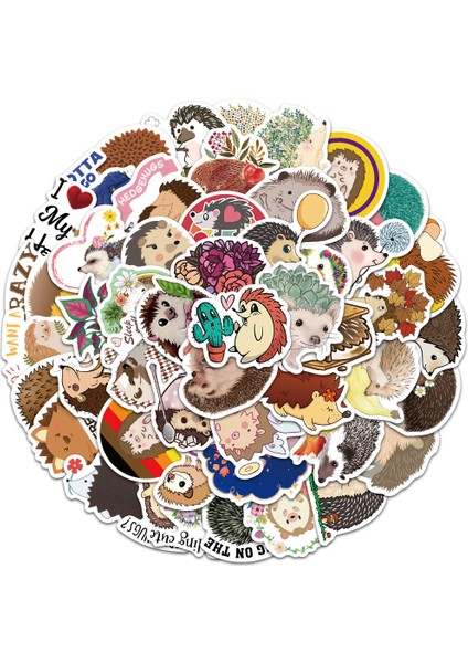 50 Adet Komple 10/30/50 Adet Küçük Kirpi Doodle Çıkartmalar Graffiti Çıkartmaları Su Geçirmez Motosiklet Bagaj Gitar Kaykay Çocuk Hediye Etiketi (Yurt Dışından) modelleri