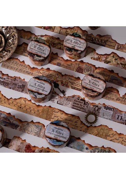 B Journamm 25MM * 3 M Vintage Washi Bantlar Önemsiz Dergisi Maskeleme Bandı Dıy Scrapbooking Malzemeleri Planlayıcısı Fotoğraf Albümü Deco Çıkartmalar (Yurt Dışından) fiyatları