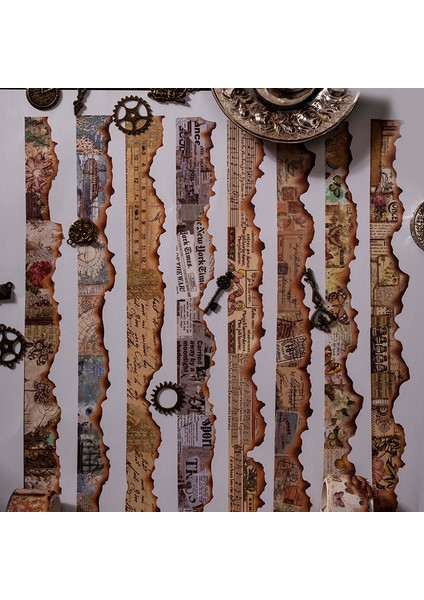 B Journamm 25MM * 3 M Vintage Washi Bantlar Önemsiz Dergisi Maskeleme Bandı Dıy Scrapbooking Malzemeleri Planlayıcısı Fotoğraf Albümü Deco Çıkartmalar (Yurt Dışından) fırsatları