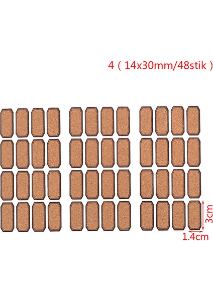 48 Adet 3-96 Adet Meşe Ahşap Etiketler Çıkartmalar Zanaat Mutfak Şişe Kavanoz Organizatör Etiketleri Kendinden Yapışkanlı Çıkartmalar Ambalaj Sızdırmazlık Etiketi (Yurt Dışından)