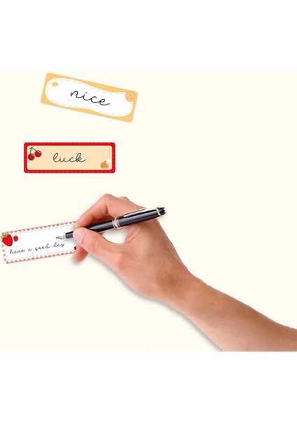 QY1832-120PCS 120 Adet/rulo Sevimli Karikatür Etiket Yazılabilir Adı Karalama Defteri Etiket Hediye Dekor Sızdırmazlık Etiketleri Çocuk Kırtasiye Çıkartmalar (Yurt Dışından) fırsatları