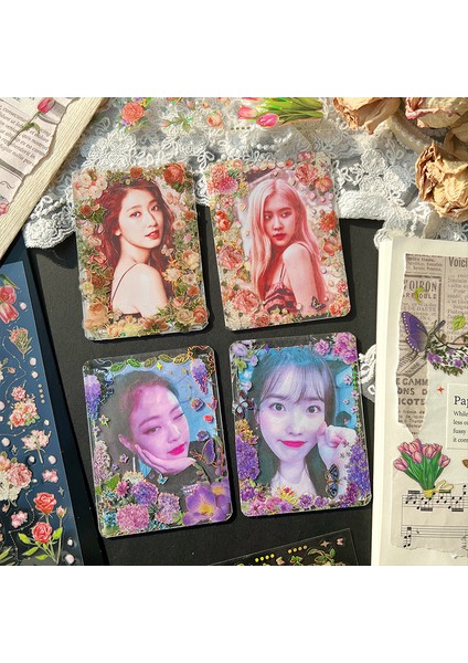 G Mohamm 3 Adet Bitki Çiçek Altın Folyo Çıkartmalar Günlüğü Planlayıcısı Dıy Scrapbooking Dekorasyon Fotocard Çerçeveleri (Yurt Dışından) fırsatları