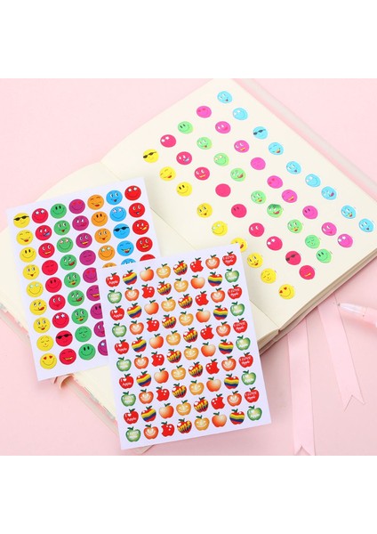 Qc 10 Adet/torba Çocuk Karikatür Desen Mini Anaokulu Ödül Etiket Öğretmen Övgü Etiket Ödül Beş Yıldızlı Altın Etiket (Yurt Dışından) fırsatları