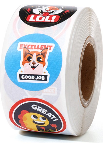 QY2292-300PCS 100-500 Adet Ödül Çıkartmalar Sevimli Hayvanlar Motivasyon Çıkartmalar Çocuklar Için Oyuncaklar Okul Ödül Öğrencileri Öğretmenler Kırtasiye Etiketleri (Yurt Dışından) fırsatları