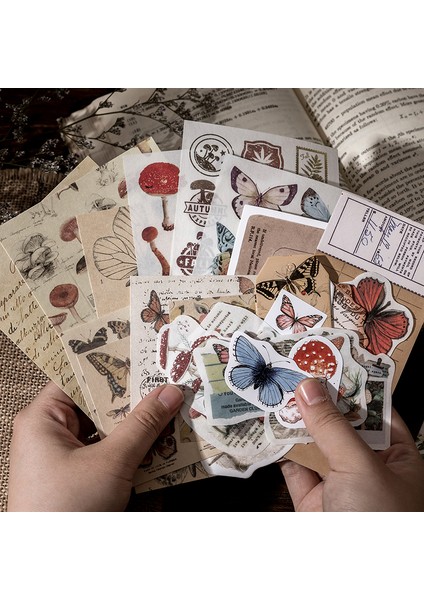 E-30P 30 Adet/paket Vintage Günlük Aksesuarları Çıkartmalar Kawaii Mermi Kırtasiye Estetik Okul Önemsiz Dergisi Günlüğü Karalama Defteri Malzemeleri (Yurt Dışından) fiyatları