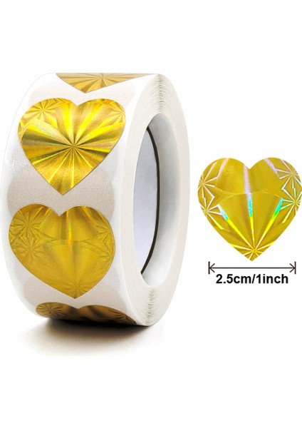 QY1997-500PCS 100-500PCS Glitter Kalp Çıkartmalar Sevgililer Günü Köpüklü Kalp Çıkartmalar Tatil Partisi Dekorasyon Mühür Etiket (Yurt Dışından) modelleri