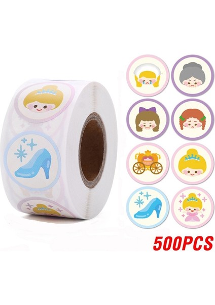 QY2303-500PCS 100-500PCS Çocuk Karikatür Çıkartmalar Bebek Çıkartmalar Anaokulu Ilham Küçük Kırmızı Çiçek Ödül Çıkartmalar Kırtasiye (Yurt Dışından)