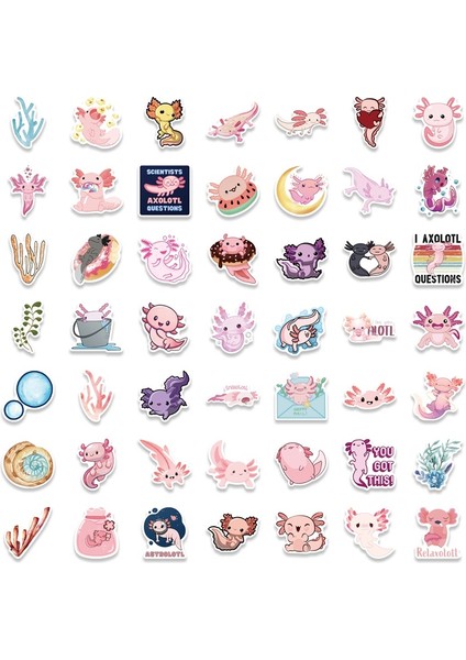 100 Adet 10/30/50/100 Adet Karikatür Salamander Kore Kırtasiye Etiket Estetik Pvc Dekorasyon Scrapbooking Okul Malzemeleri Çocuklar Için (Yurt Dışından) modelleri