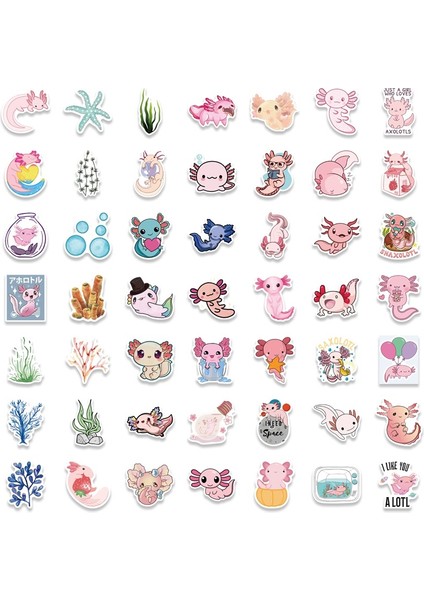 100 Adet 10/30/50/100 Adet Karikatür Salamander Kore Kırtasiye Etiket Estetik Pvc Dekorasyon Scrapbooking Okul Malzemeleri Çocuklar Için (Yurt Dışından) indirimleri