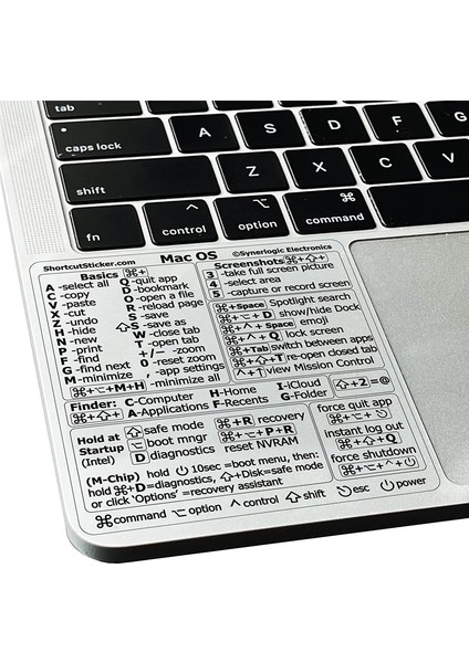 1 Adet Mac Os-1 Yapışkanlı Şeffaf Etiket Dizüstü Masaüstü Için Macbook Kısayol Windows Pc Bilgisayar Referans Klavye Kısayol Çıkartmalar (Yurt Dışından) modelleri