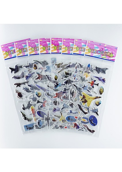 Stil 5 8 Sheets/set Su Geçirmez Karikatür Hayvanat Bahçesi Hayvanlar Çıkartmalar Çocuklar Dizüstü Dekorasyon Karalama Defteri Etiket Oyuncak Çocuk Erkek Kız (Yurt Dışından)