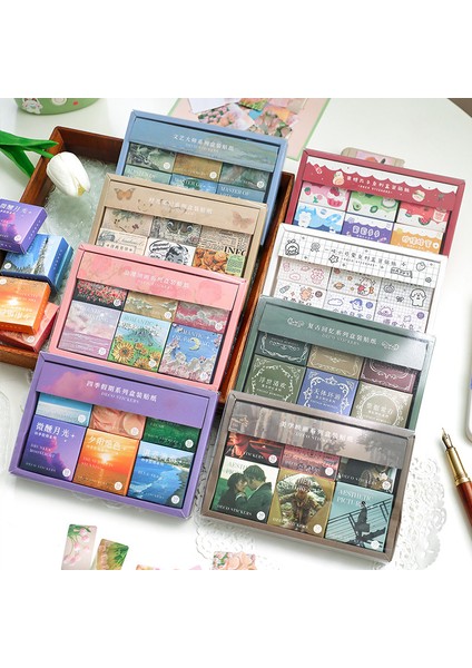 C Jouramm 300 Adet/paket Sevimli Çıkartmalar Film Kağıdı Önemsiz Dergisi Sanat Kolaj Dıy Fotoğraf Albümü Dıy Zanaat Scrapbooking Okul Malzemeleri (Yurt Dışından) fiyatları