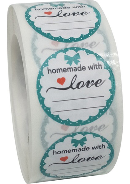 QY639-300 Adet 100-500 Adet Sızdırmazlık Etiketleri El Yapımı Aşk Çıkartmaları ile Noel Hediyesi Dekorasyon Pişirme Ambalaj Zarf Kırtasiye Çıkartmalar (Yurt Dışından) indirimleri