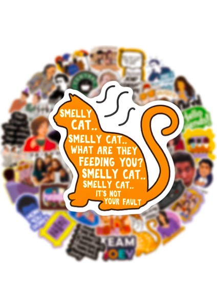 10 Adet-Rastgele 10/50 Adet Arkadaşlar Etiket Tv Dizisi Gösterisi Çıkartmalar Kaykay Buzdolabı Telefon Gitar Dizüstü Bilgisayar Motorlu Seyahat Bagaj Çıkartmaları Etiket (Yurt Dışından) modelleri