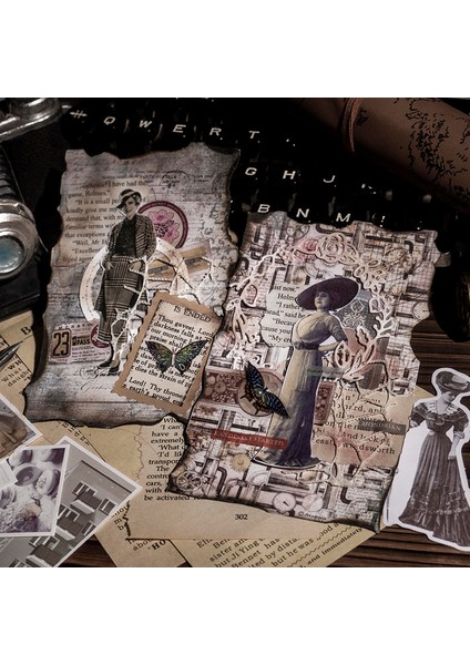 Xiaoxiaohuatong 30 Adet/grup Kawaii Kırtasiye Çıkartmalar Retro Persona Dıy Önemsiz Günlük Kağıt Çıkartmalar Planlayıcısı Dekoratif Mobil Çıkartmalar (Yurt Dışından) fırsatları